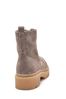 Women's Suede Leather Boots | Derimod Women's Suede Leather Boots | Derimod