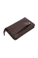 Men's Brown Leather Handbag | Derimod Men's Brown Leather Handbag | Derimod