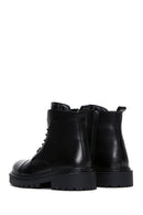 Men's Black Leather Boots | Derimod Men's Black Leather Boots | Derimod