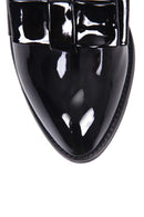 Kadın Fiyonklu Rugan Ayakkabı | Derimod Kadın Fiyonklu Rugan Ayakkabı | Derimod