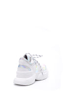 Kadın Gümüş Detaylı Sneaker | Derimod Kadın Gümüş Detaylı Sneaker | Derimod