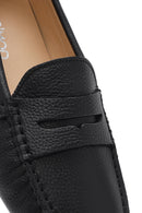 Women's Black Leather Loafer | Derimod Women's Black Leather Loafer | Derimod