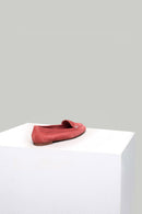 Coral Suede Women's Leather Loafer | Derimod Coral Suede Women's Leather Loafer | Derimod