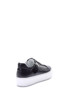 Erkek Fermuar Detaylı Deri Sneaker | Derimod Erkek Fermuar Detaylı Deri Sneaker | Derimod