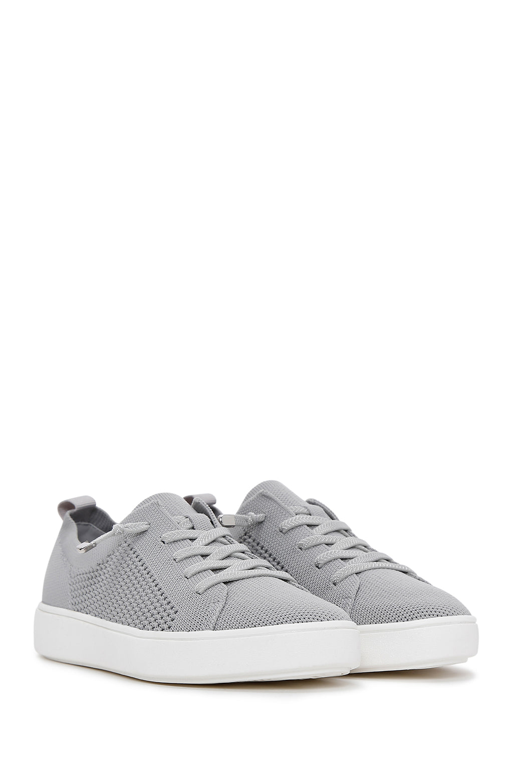 Kadın Gri Kumaş Sneaker