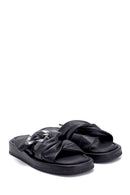 Women's Leather Slippers | Derimod Women's Leather Slippers | Derimod