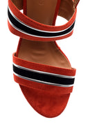 Women's Striped Heeled Shoes | Derimod Women's Striped Heeled Shoes | Derimod