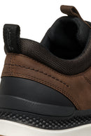 Geox Men's Brown U Spherica Active Lace-Up Waterproof Leather Sneaker | Derimod Geox Men's Brown U Spherica Active Lace-Up Waterproof Leather Sneaker | Derimod