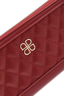 Kadın Kırmızı Kapitone Cüzdan | Derimod Kadın Kırmızı Kapitone Cüzdan | Derimod