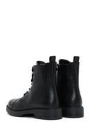 Women's Black Zippered Boots | Derimod Women's Black Zippered Boots | Derimod