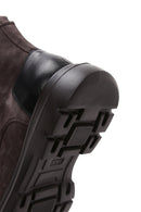 Men's Brown Suede Leather Casual Boots | Derimod Men's Brown Suede Leather Casual Boots | Derimod