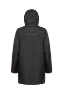 Geox Erkek Siyah Clintford Fermuarlı Kapüşonlu Uzun Mont | Derimod Geox Erkek Siyah Clintford Fermuarlı Kapüşonlu Uzun Mont | Derimod