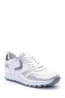 Kadın Gümüş Detaylı Sneaker | Derimod Kadın Gümüş Detaylı Sneaker | Derimod