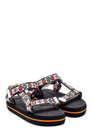 Women's Beige Flat Sandals | Derimod Women's Beige Flat Sandals | Derimod