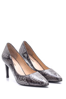 Kadın Yılan Derisi Desenli Stiletto | Derimod Kadın Yılan Derisi Desenli Stiletto | Derimod