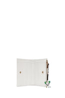 Women's White Accessory Detailed Wallet | Derimod Women's White Accessory Detailed Wallet | Derimod