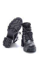 Women's Lace-Up Heeled Boots | Derimod Women's Lace-Up Heeled Boots | Derimod