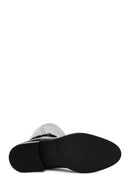 Women's Black Zippered Accessory Detailed Boots | Derimod Women's Black Zippered Accessory Detailed Boots | Derimod
