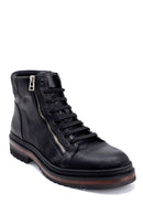 Men's Suede Zipper Detailed Boots | Derimod Men's Suede Zipper Detailed Boots | Derimod