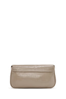 Women's Gray Metal Detailed Crossbody Bag | Derimod Women's Gray Metal Detailed Crossbody Bag | Derimod