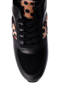 Kadın Leopar Detaylı Sneaker | Derimod Kadın Leopar Detaylı Sneaker | Derimod