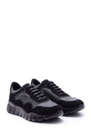 Erkek Süet Detaylı Deri Sneaker | Derimod Erkek Süet Detaylı Deri Sneaker | Derimod