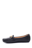 Kadın Siyah Deri Loafer | Derimod Kadın Siyah Deri Loafer | Derimod