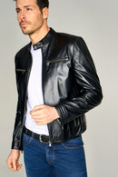 Sandro Erkek Deri Ceket | Derimod Sandro Erkek Deri Ceket | Derimod