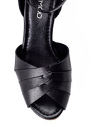 Kadın Dolgu Topuklu Sandalet | Derimod Kadın Dolgu Topuklu Sandalet | Derimod