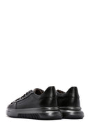 Men's Black Leather Sneaker | Derimod Men's Black Leather Sneaker | Derimod