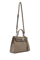 Kadın Vizon Uzun Askılı Kol Çantası | Derimod Kadın Vizon Uzun Askılı Kol Çantası | Derimod