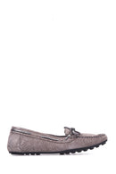 Gri Kadın Deri Loafer | Derimod Gri Kadın Deri Loafer | Derimod