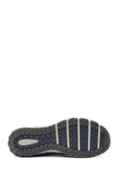 Skechers Men's Navy Blue Escape Plan Lace-Up Sneakers | Derimod Skechers Men's Navy Blue Escape Plan Lace-Up Sneakers | Derimod