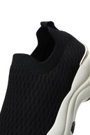 Women's Black Thick Soled Sneaker | Derimod Women's Black Thick Soled Sneaker | Derimod