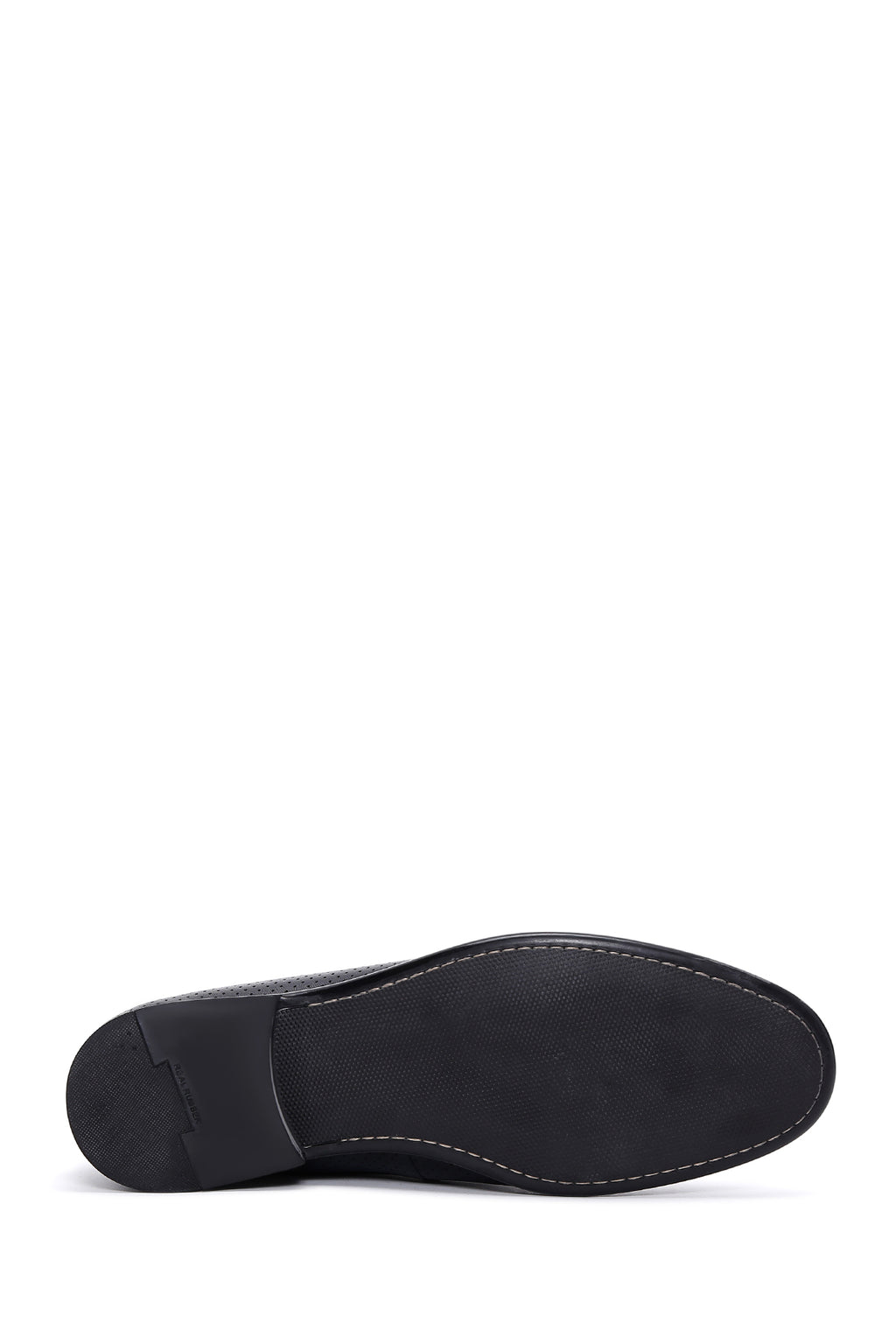 Erkek Lacivert Deri Klasik Loafer