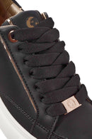 ACBC x Derimod Kadın Siyah Bağcıklı Kalın Tabanlı Sneaker | Derimod ACBC x Derimod Kadın Siyah Bağcıklı Kalın Tabanlı Sneaker | Derimod