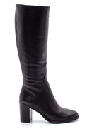 Women's Leather Heeled Boots | Derimod Women's Leather Heeled Boots | Derimod