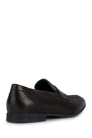 Geox Men's Brown Sapienza Leather Loafer | Derimod Geox Men's Brown Sapienza Leather Loafer | Derimod