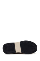 Male Mink Lace-Up Thick-Soled Nubuck Leather Sneaker | Derimod Male Mink Lace-Up Thick-Soled Nubuck Leather Sneaker | Derimod