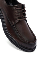 Male Brown Lace-up Leather Casual Shoes | Derimod Male Brown Lace-up Leather Casual Shoes | Derimod