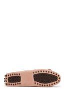 Woman Powder Tasselled Suede Loafer | Derimod Woman Powder Tasselled Suede Loafer | Derimod