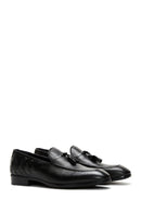 Erkek Deri Örgü Detaylı Klasik Loafer | Derimod Erkek Deri Örgü Detaylı Klasik Loafer | Derimod