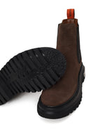 Harley Davidson Woman Brown Mourir Leather Chelsea Boots | Derimod Harley Davidson Woman Brown Mourir Leather Chelsea Boots | Derimod