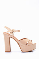 Kadın Platform Topuklu Ayakkabı | Derimod Kadın Platform Topuklu Ayakkabı | Derimod