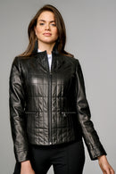 Sarah Kadın Deri Ceket | Derimod Sarah Kadın Deri Ceket | Derimod