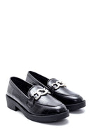 Kadın Kroko Desenli Loafer | Derimod Kadın Kroko Desenli Loafer | Derimod