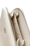 Kadın Krem Cüzdan | Derimod Kadın Krem Cüzdan | Derimod