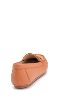 Women's Leather Chain Detailed Loafer | Derimod Women's Leather Chain Detailed Loafer | Derimod