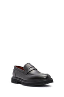 Erkek Siyah Deri Casual Loafer | Derimod Erkek Siyah Deri Casual Loafer | Derimod