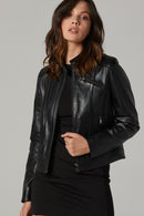Kylie - X Kadın Deri Ceket | Derimod Kylie - X Kadın Deri Ceket | Derimod